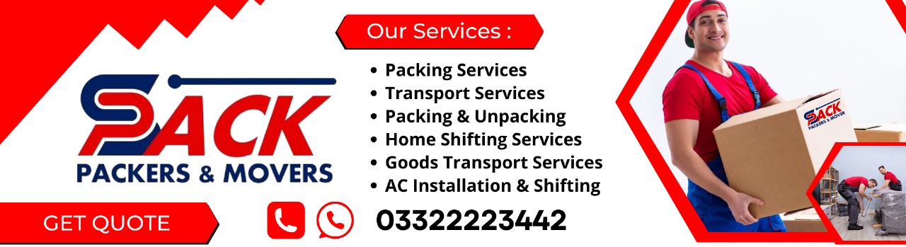 S Pack Packers and Movers desktop slide