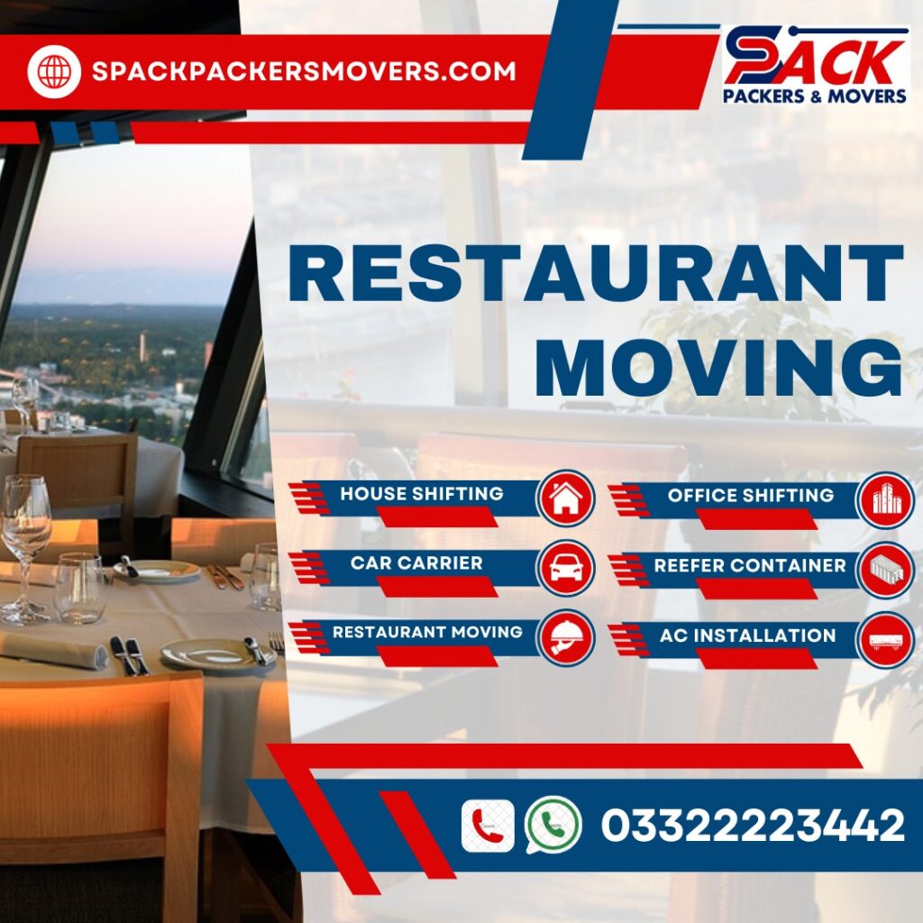 restaurant moving